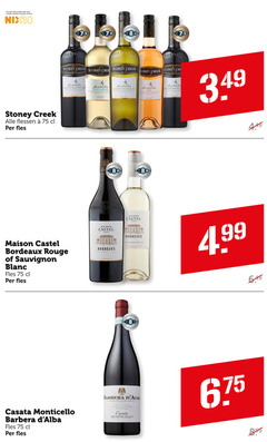  8 18 25 2022 jaar legitimatie alcohol nix18 stoney creek flessen fles 7 australia australie grenache petit verde pinot grigio chardonnay semillon maison castelli castel bordeaux rouge sauvignon blanc 