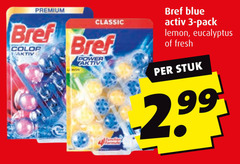  3 premium bref color aktiv classic limon power blue activ pack lemon eucalyptus fresh stuk 2 99 