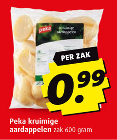  600 peka zak kruimige aardappelen 