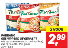  2 80 150 parlano rasp mozzarella snippers originale parrano gesnipperd geraspt strooikaas bus zak pak 3 99 