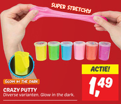  super glow dark crazy putty 1 