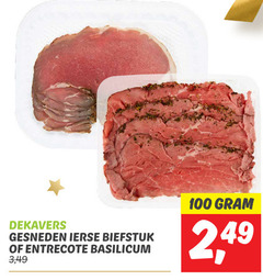  100 dekavers gesneden biefstuk entrecote basilicum 3 2 