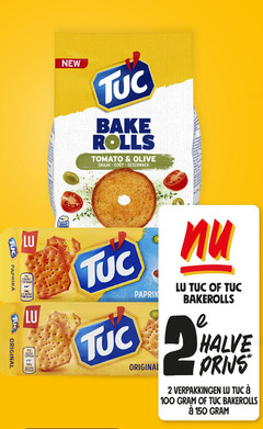  2 6 100 150 1000 2120 new tuc rolls tomato olive lu 100g original halve paprika 