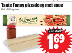  600 tante fanny pizzadeeg saus pak vers potje tomatensaus 16 