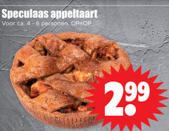  4 6 speculaas appeltaart ca. personen 