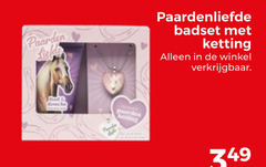  paarden paardenliefde badset ketting remington 