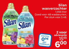  2 48 silan jungle wasverzachter liter wasbeurten stuk wasbeurt 6 