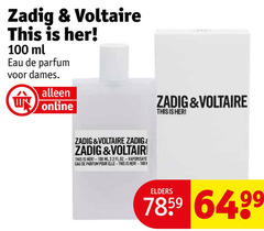  100 zadig voltaire this ml eau parfum dames online oz vaporisateur pour elle elders 