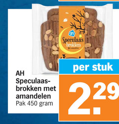  450 speculaas brokken amandelen pak stuk 