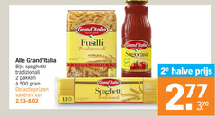  2 7 11 100 500 spaghetti tradizionale pakken varieeren maestro fusilli harde tarwe prodotto italiano san patio sugocasa 2e halve 