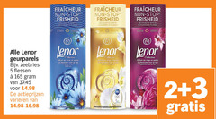  2 3 5 fraicheur stop schudden emballage lenor geurparels zeebries flessen varieeren collection parfum linge perles geurbooster jo portes jasmin rose 