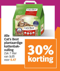  7 30 best original plantaardige kattenbak vulling zak liter 