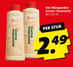  750 zaanse mayonaise wijngaarden fles ml stuk 