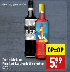  likeur 18 alcohol kick rocket launch likorette l 