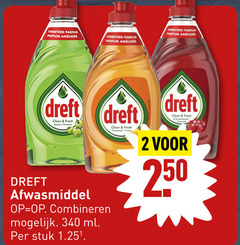  2 250 parfum dreft clean fresh appel afwasmiddel combineren ml stuk sinaasappel orange granaatappel grenade 