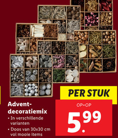  decoratiemix doos cm stuk 5 99 