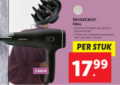  2 3 silvercrest ionentechnologie glad glanzend haar temperatuurstanden cool shot stuk 