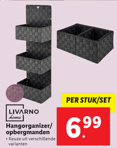  livarno home hangorganizer opbergmanden stuk 