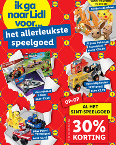  5 30 allerleukste speelgoed lego friends 6 race dl 14 99 10 city space 7 00 houten 3 2 paw patrol 4 sint 