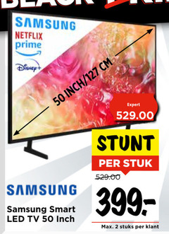  2 50 samsung netflix disney cm smart led tv expert stuk stuks 