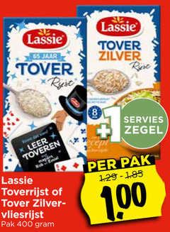  65 400 lassie tover jaar zilver leer toveren rob toverrijst pak servies zegel 