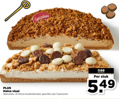  5 speculoos halve vlaai choco personen stuk 