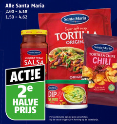  25 santa maria super soft wrap origin tortilla chips chili chunky salsa 2e halve dip texmex style combinatie kassa 