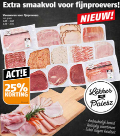  25 100 smaakvol fijnproevers vleeswaren kilo v.a. ambachtelijk bereid assortiment slagers 