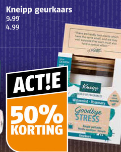  50 kneipp geurkaars two plants wacht effect design world fragrances rosemary goodbye stress 