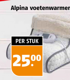  alpina voetenwarmer stuk 