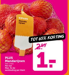  mandarijnen 1 65 manda kilo 5x aanbieding 