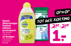  30 500 limited edition pack dettol fresh allesreiniger promopack flessen ml doekjes stuks stuk power sprankelende citroen limoen eclat citron nettoie tout geur bleek kleurstoffen sans odeur forte colorants biologisch afbreekbare lingettes doekies multi surfaces verwijdert lines residue 