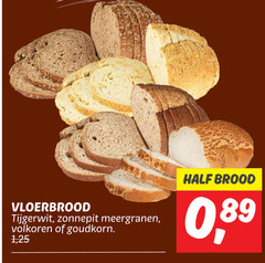  vloerbrood tijgerwit zonnepit meergranen volkoren 1 25 brood 