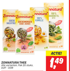  zonnatura thee 20 100 natuurlijk goedemorgen bonne kamille brandnetel puur proef bio kruideninfusie pak stuks 2 27 1 