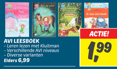  pop stap fee fleur pas pip peer lezen choco mini paardje viert feest lees boek avi leesboek leren kluitman niveaus elders 6 99 1 