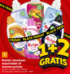  2 3 33 80 99 100 720 825 black frida biologisch afbreekbare ingredienten fles plastic 80s classics class friday robijn wasmiddel color vloeibaar wasverzachter flessen ml varieeren kleuren pink sensation 