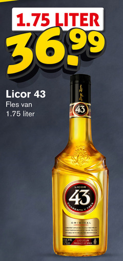  licor 43 likeur 31 liter fles diego zamora cuarenta tres original secret spanish family recipe mediterranean citrus fruits infused with selected botanicals by liqueur spain 