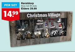  11 25 kerstdorp doos stuks 14 99 led elders christmas village b 