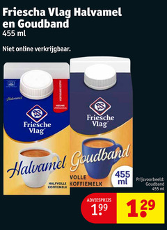  vlag halvamel goudband ml online vertrouwde receptor friesche nieuwe volle halfvolle koffiemelk 