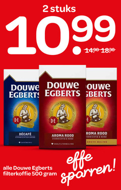  douwe egberts koffie 2 500 stuks ouwe meester branders koffiebranders joure evenwichtig rond cafeinevrij aroma rood snelfiltermaling joline roma grove maling effe sparren filterkoffie 