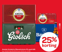  bavaria amstel grolsch krat bier 6 25 1830 1870 pilsener nix18 pack blik fles 