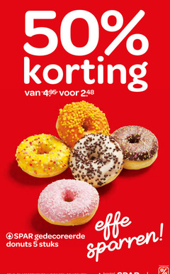  5 50 effe sparren gedecoreerde donuts stuks download 