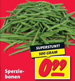  sperziebonen 99 500 sperzie bonen 