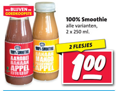  fruitsmoothie 2 100 250 banaan mango appel smoothie ml 