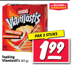  topking snacks 2 pittig 2x pak stuks 