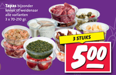  3 500 tapas weidenaar stuks 