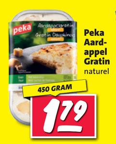  peka aardappelproducten 450 gratin aardappelschijfjes appel naturel 