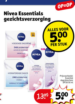  15 30 50 500 nivea essentials gezichtsverzorging voedende hydration amandelolie droge huid stuk hydraterende vitamine gemengde hydratatie verzachtende gevoelige essential spf30 ml 