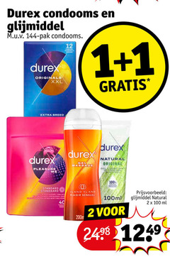  1 2 12 40 100 durex condooms glijmiddel pak originals xxl breed pleasure massage natural original gel lubrifiant standard plaisir 100ml ml 