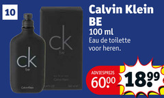  10 100 be calvin klein ml eau toilette heren colin tips 